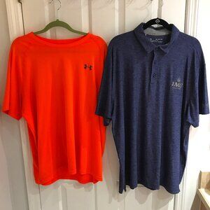 Under Armour HeatGear 2 Shirt Combo 2XL